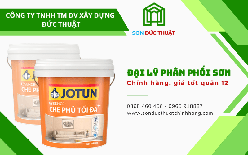 Đại lý phân phối sơn chính hãng giá tốt Q12