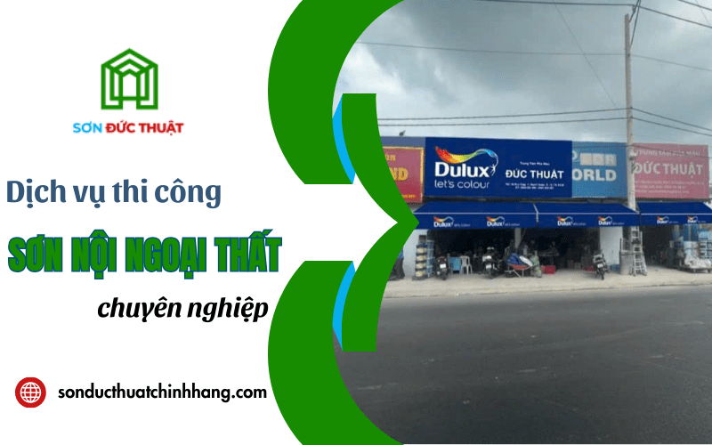 Thi công sơn nội ngoại thất