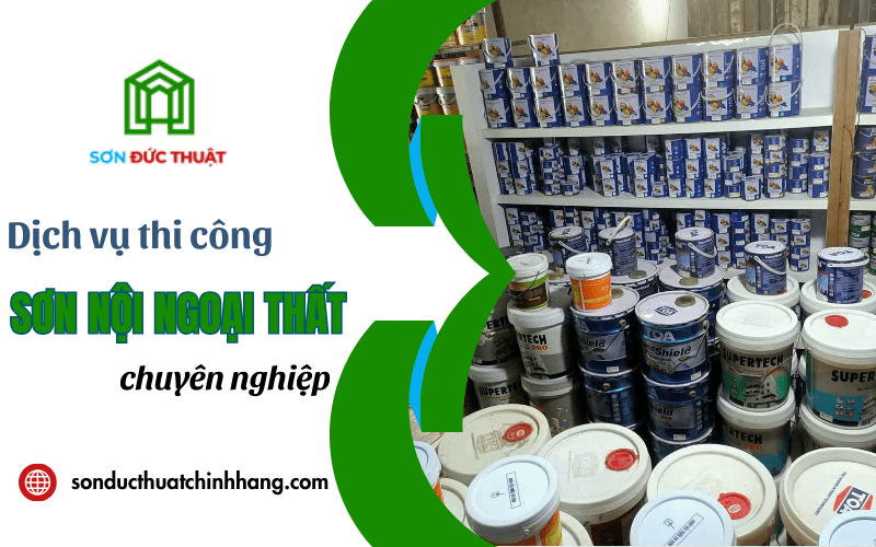 Thi công sơn nội ngoại thất