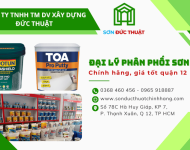 Đại lý phân phối sơn chính hãng giá tốt Q12 - sonducthuatchinhhang.com