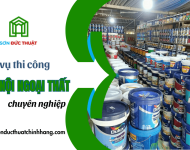 Tạo dựng không gian sang trọng với dịch vụ thi công sơn nội ngoại thất chuyên nghiệp