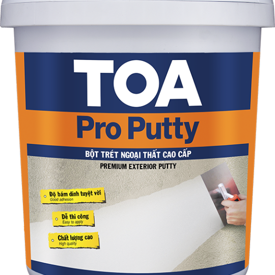 Bột trét ngoại thất cao cấp TOA Pro Putty
