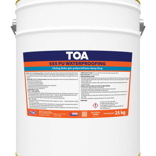 Chống thấm gốc Polyurethane TOA 555 PU Waterproofing