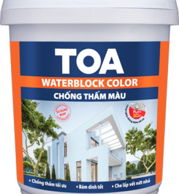 Sơn chống thấm màu TOA Waterblock Color