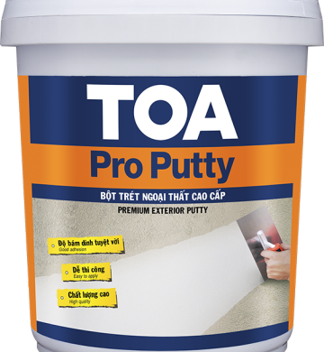 Bột trét ngoại thất cao cấp TOA Pro Putty