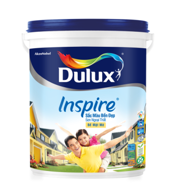 SƠN NGOẠI THẤT DULUX INSPIRE- THÙNG 18L ( MỜ)