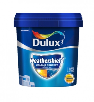 SƠN NGOẠI THẤT CAO CẤP DULUX WEATHERSHIELD PROTECT THÙNG 15 LÍT ( MỜ)