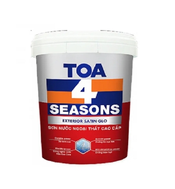 Sơn Toa 4 Seasons Satin Glo Ngoài Trời